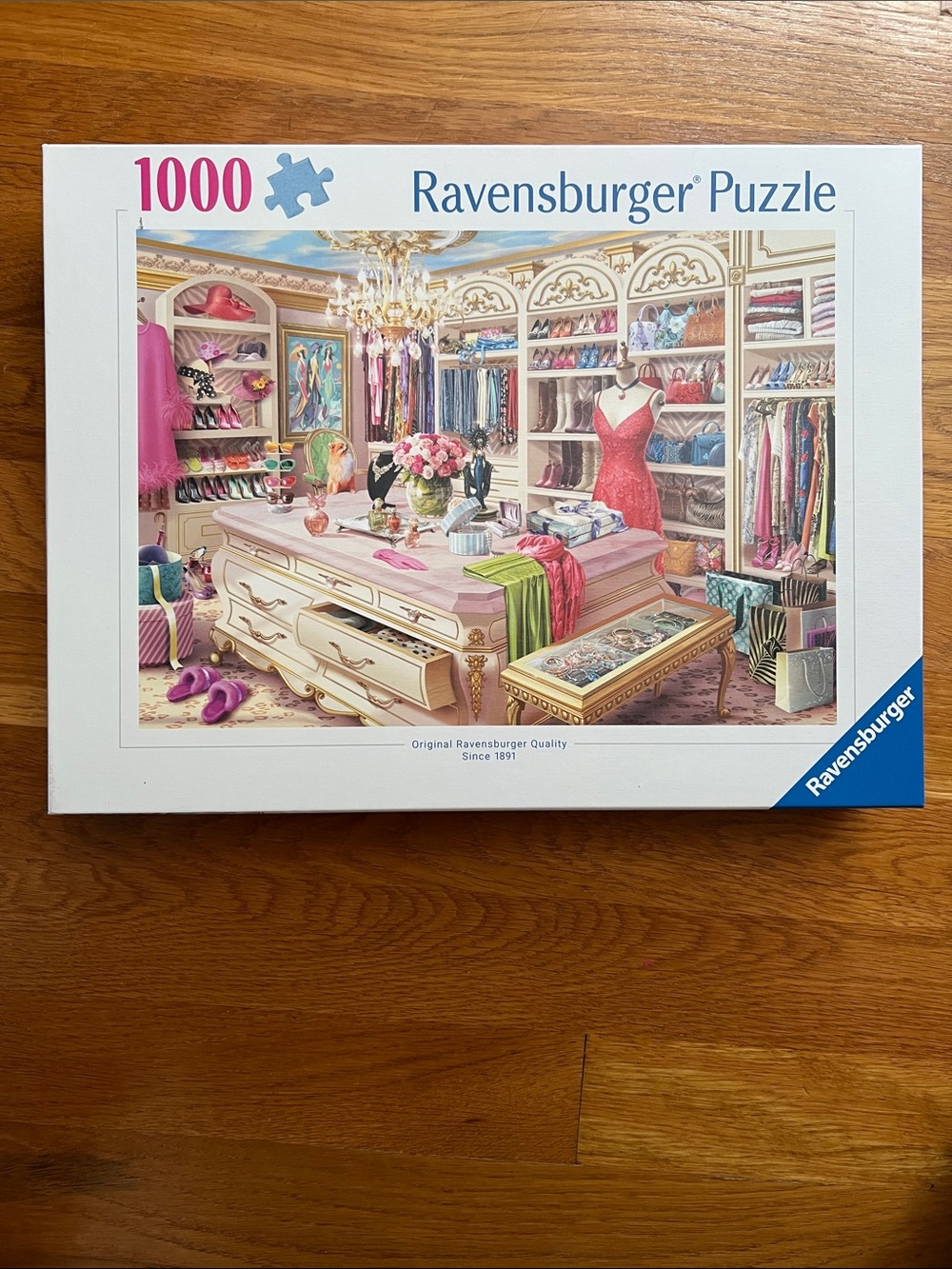 Ravensburger The Coveted Closet 1000 pc puzzle